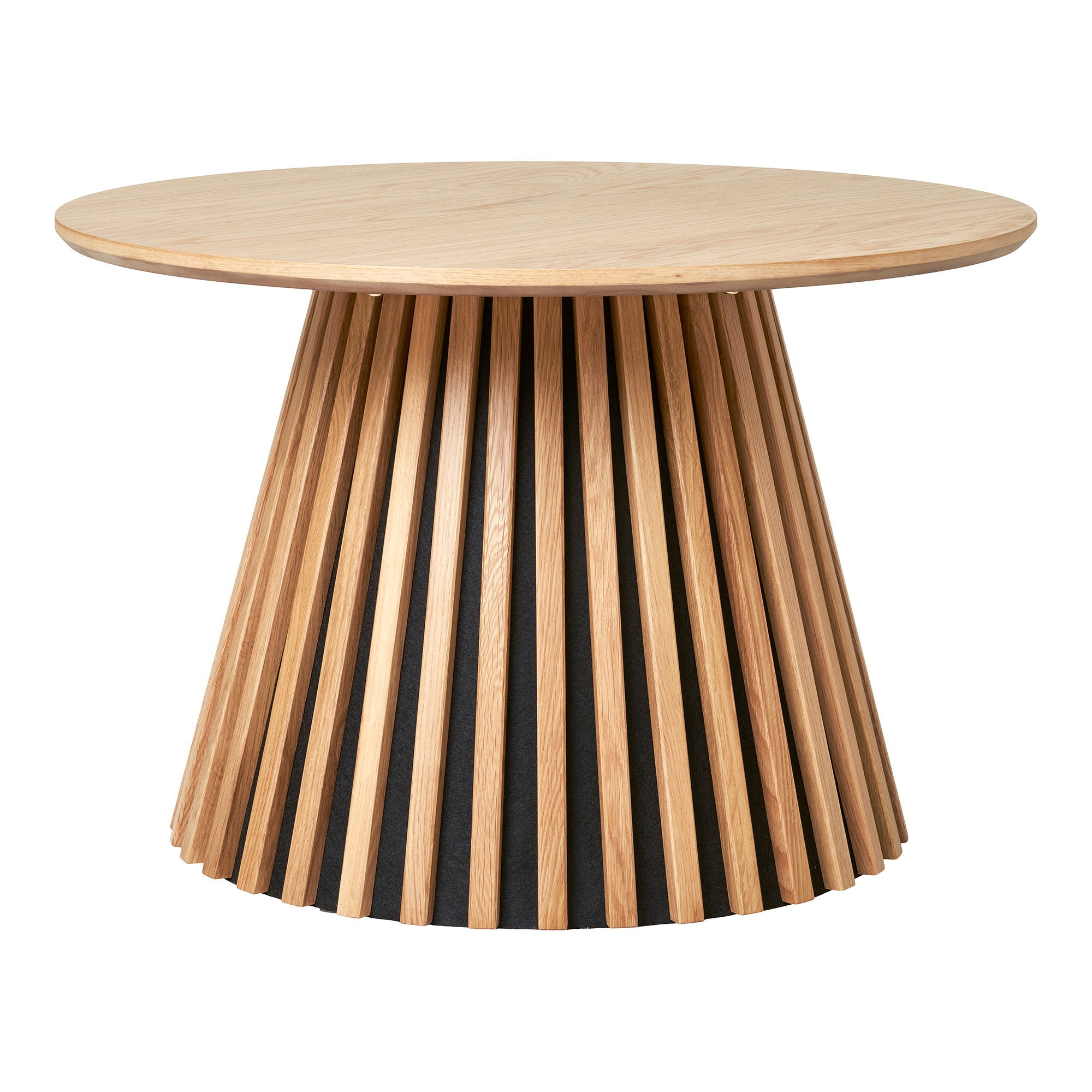 Osaka Coffee Table - Coffee table, oak veneer, natural ø70x45 cm