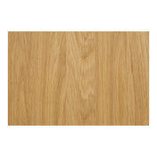 Kyoto Side Table - Side Table, 1 drawer, oak veneer, natural, black metal legs 50x40x50 cm