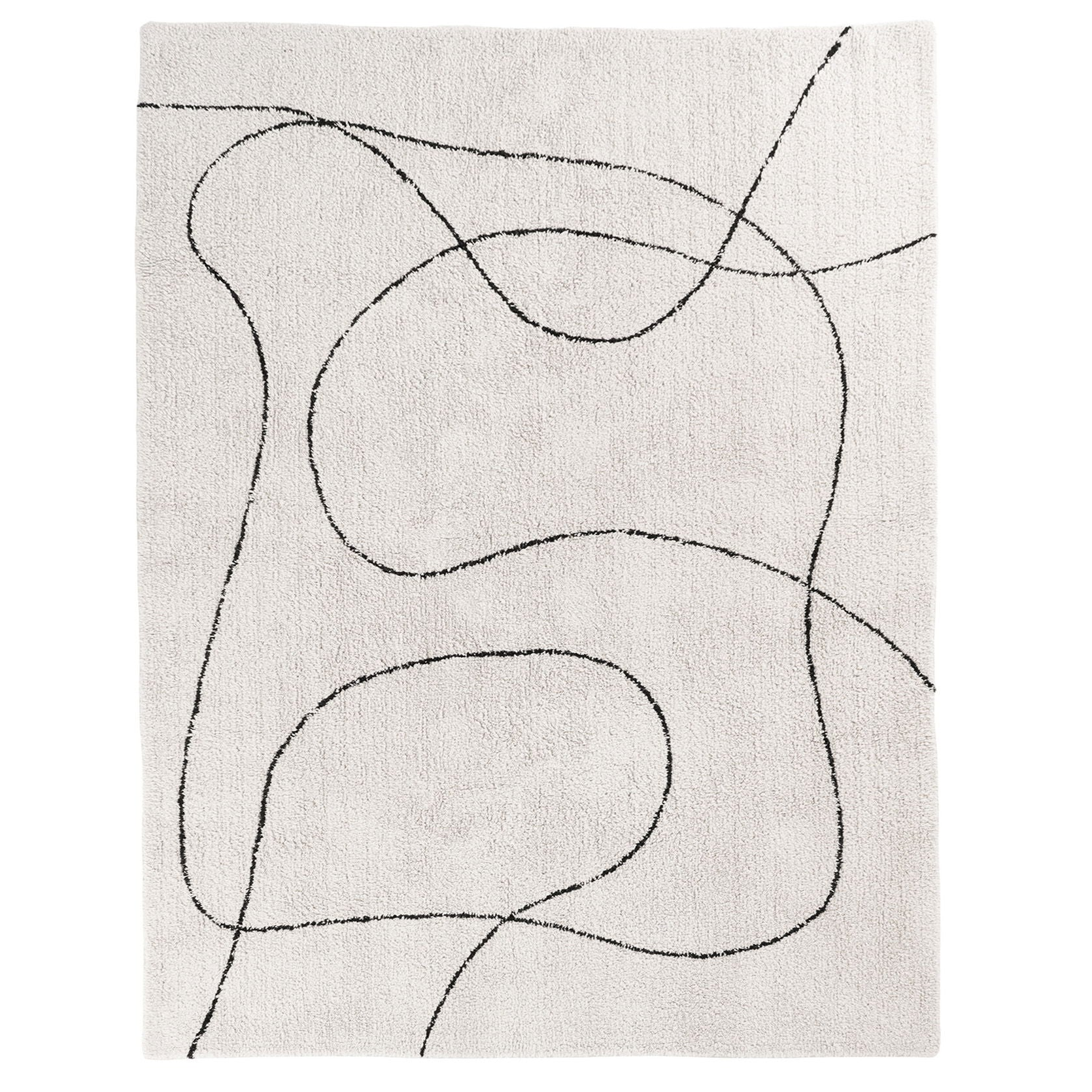 Alfombra de algodón Alina 160x230 cm - Natural