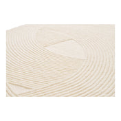 Alfombra de lana Eira 160x230 cm – Marfil