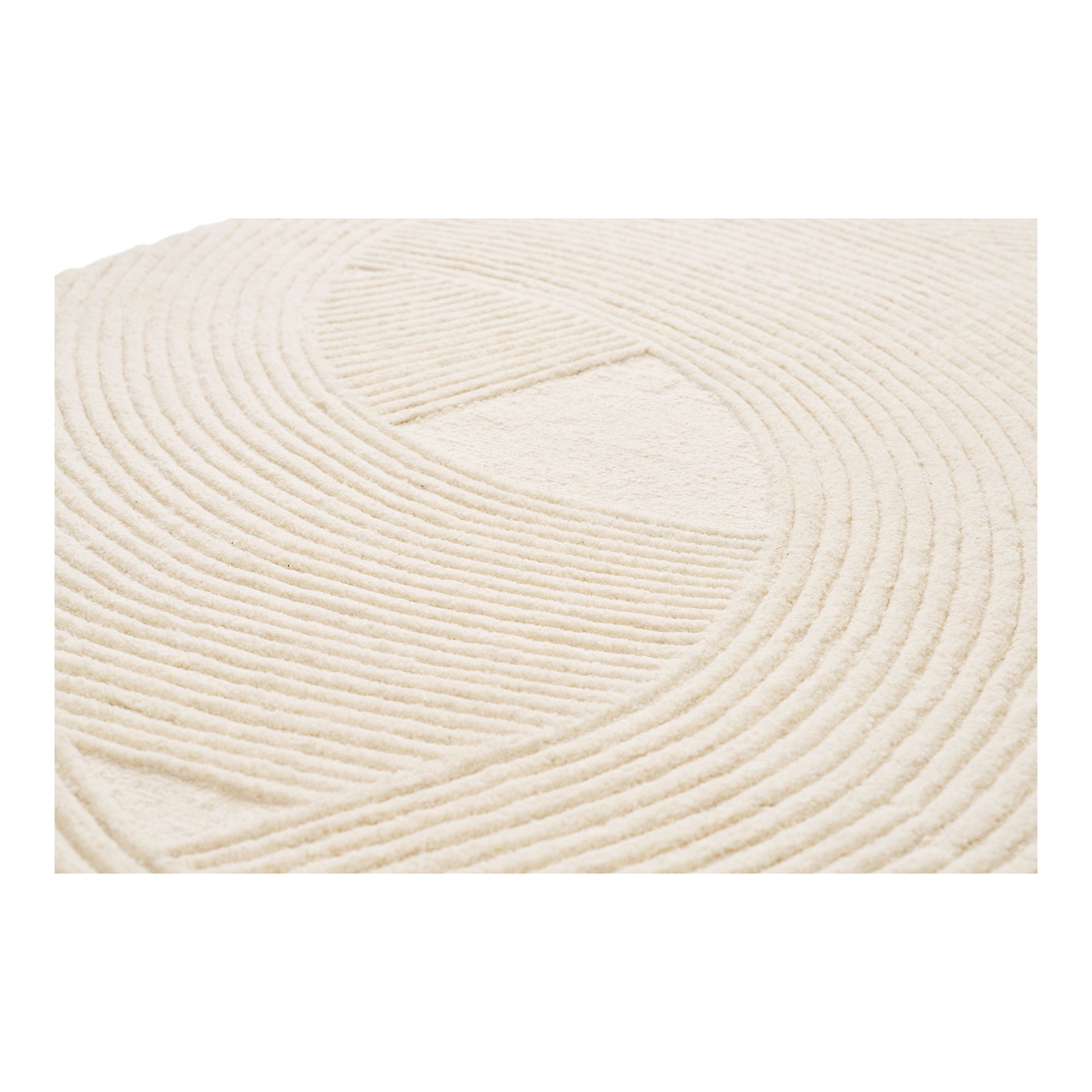 Alfombra de lana Eira 160x230 cm – Marfil