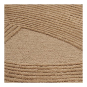 Alfombra de lana Svala 160x230 cm – Marrón