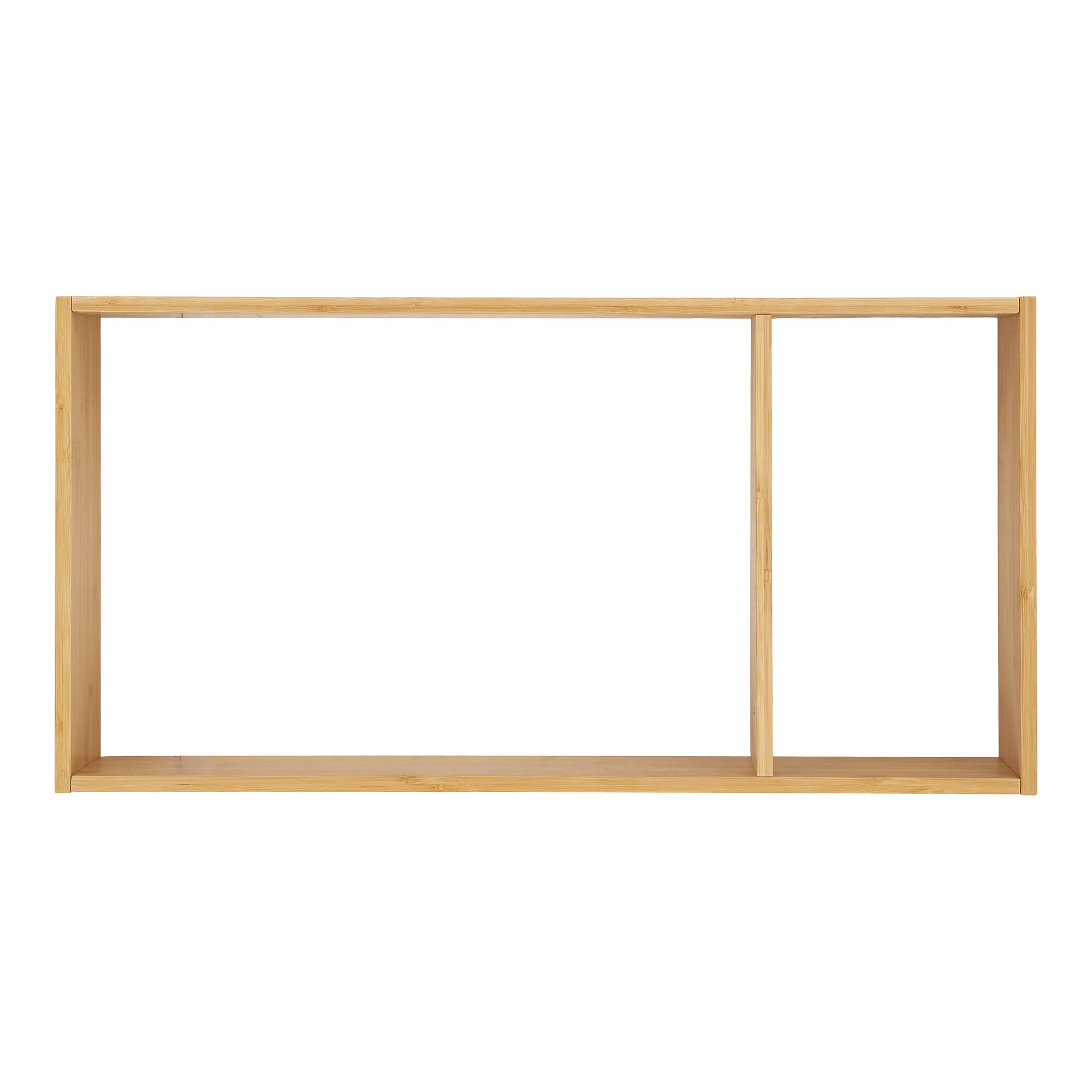 Ember Wall Shelf - Wall shelf, bamboo, natural 70x15x35,5 cm